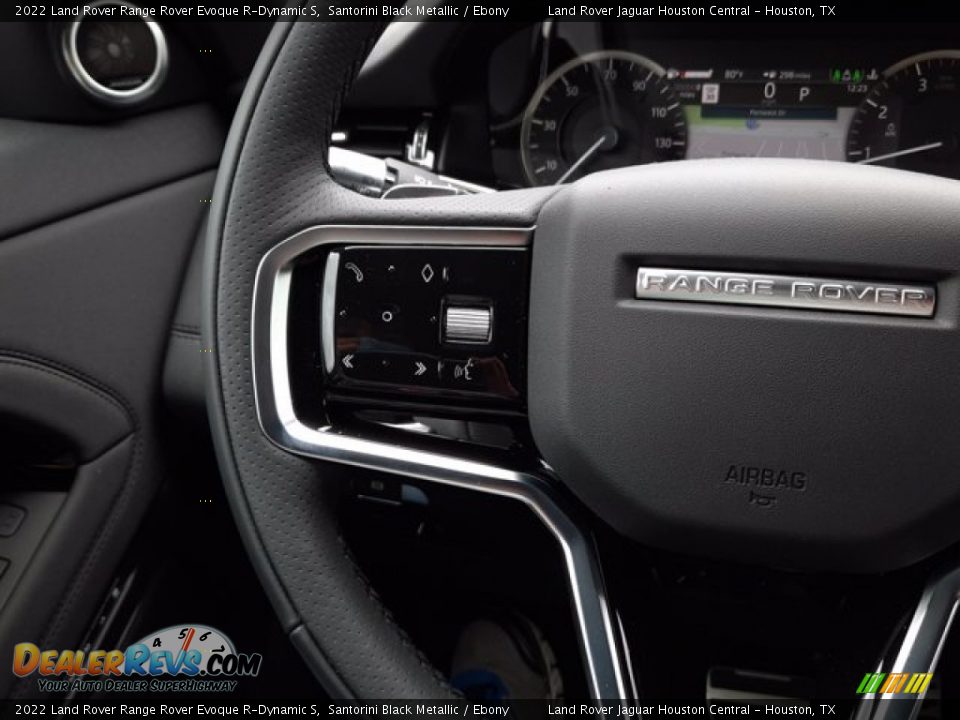 2022 Land Rover Range Rover Evoque R-Dynamic S Steering Wheel Photo #17