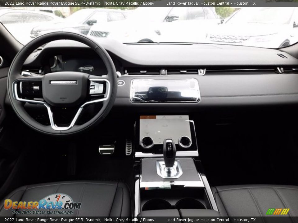 Dashboard of 2022 Land Rover Range Rover Evoque SE R-Dynamic Photo #4