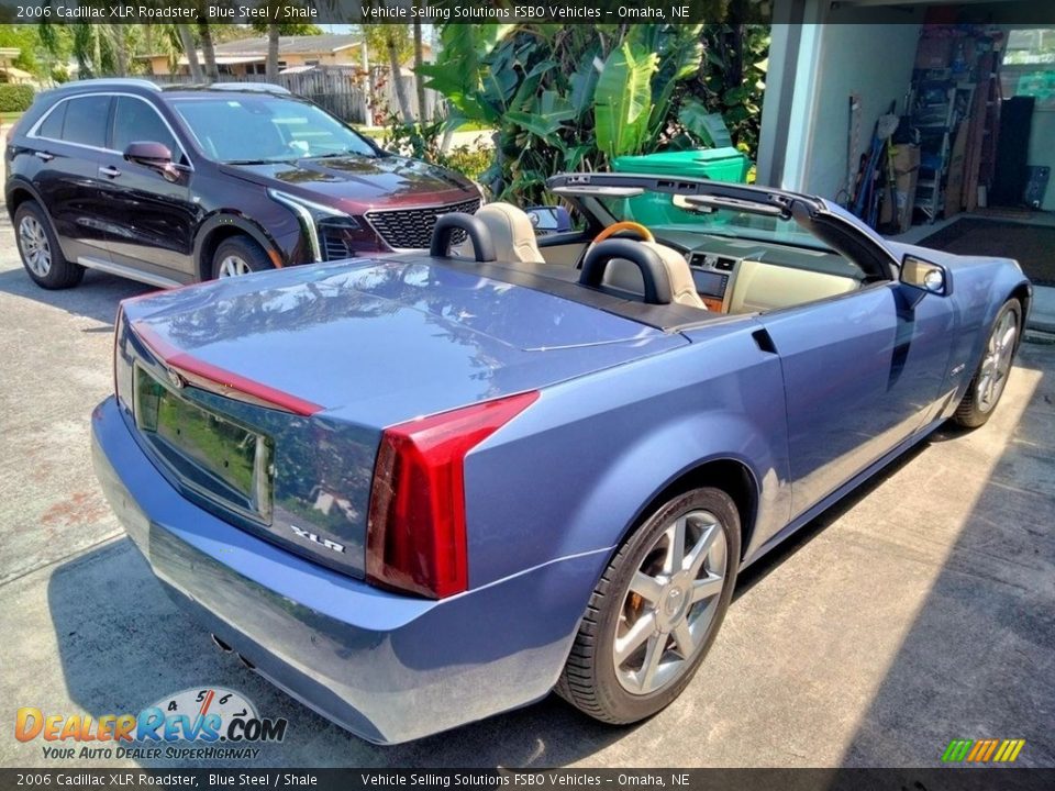 2006 Cadillac XLR Roadster Blue Steel / Shale Photo #5