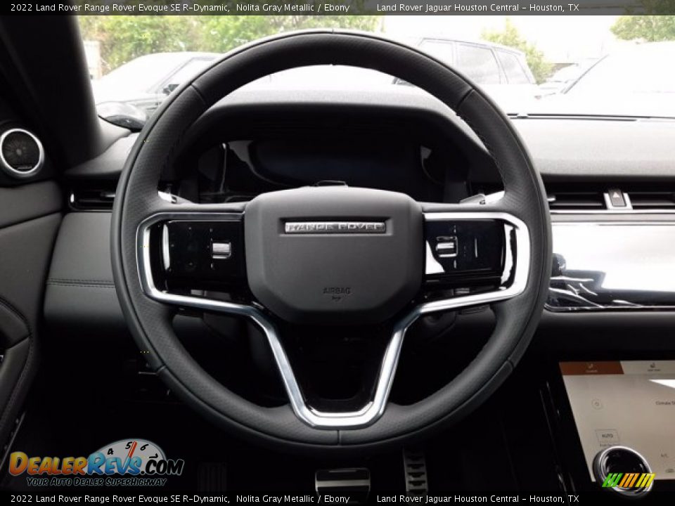 2022 Land Rover Range Rover Evoque SE R-Dynamic Steering Wheel Photo #16