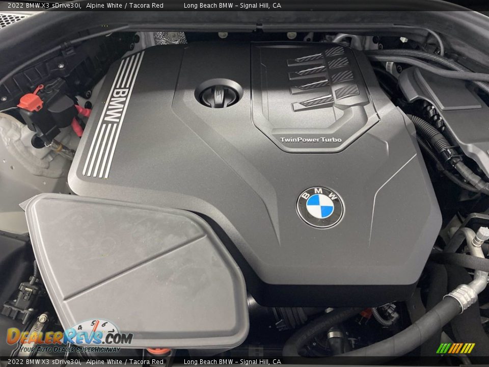2022 BMW X3 sDrive30i 2.0 Liter TwinPower Turbocharged DOHC 16-Valve Inline 4 Cylinder Engine Photo #9