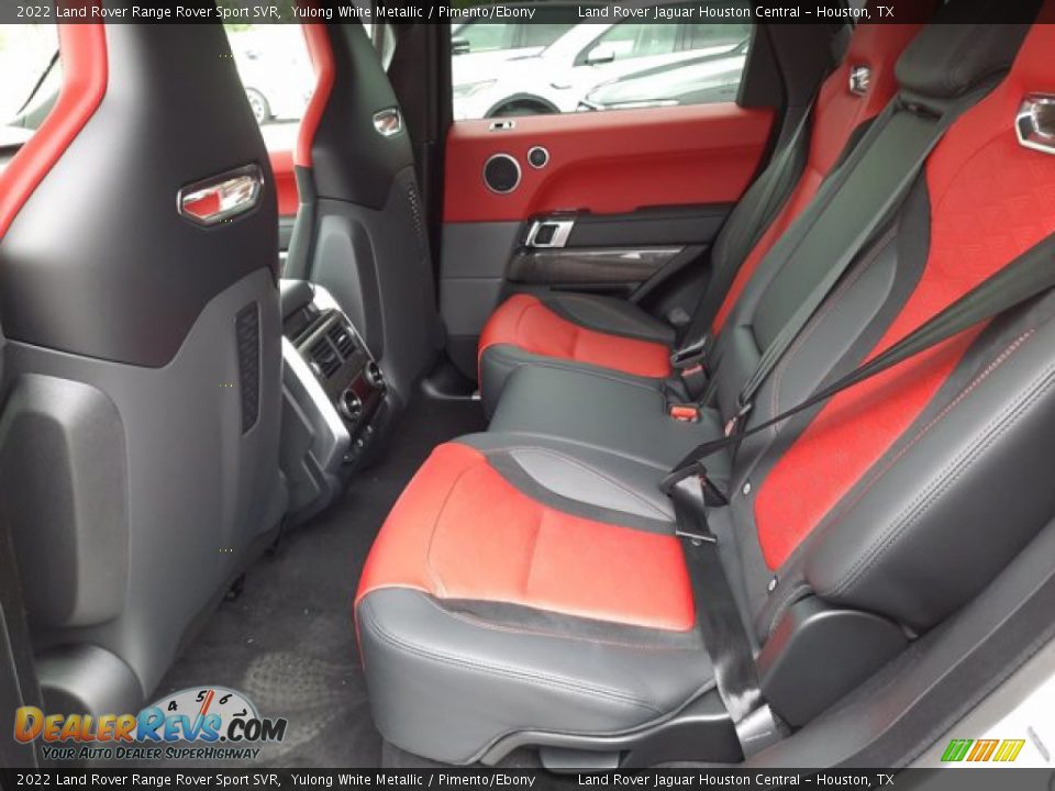 Rear Seat of 2022 Land Rover Range Rover Sport SVR Photo #5