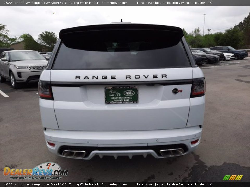 2022 Land Rover Range Rover Sport SVR Yulong White Metallic / Pimento/Ebony Photo #7