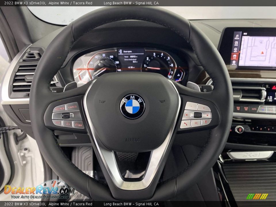 2022 BMW X3 sDrive30i Steering Wheel Photo #14
