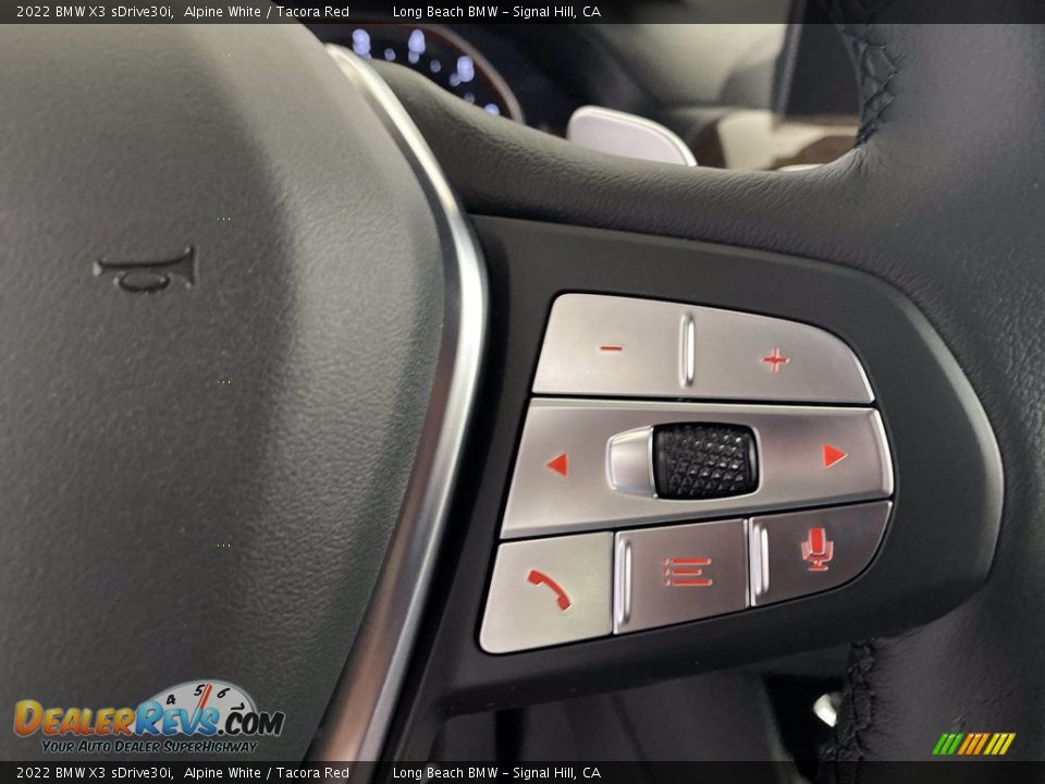 2022 BMW X3 sDrive30i Steering Wheel Photo #16
