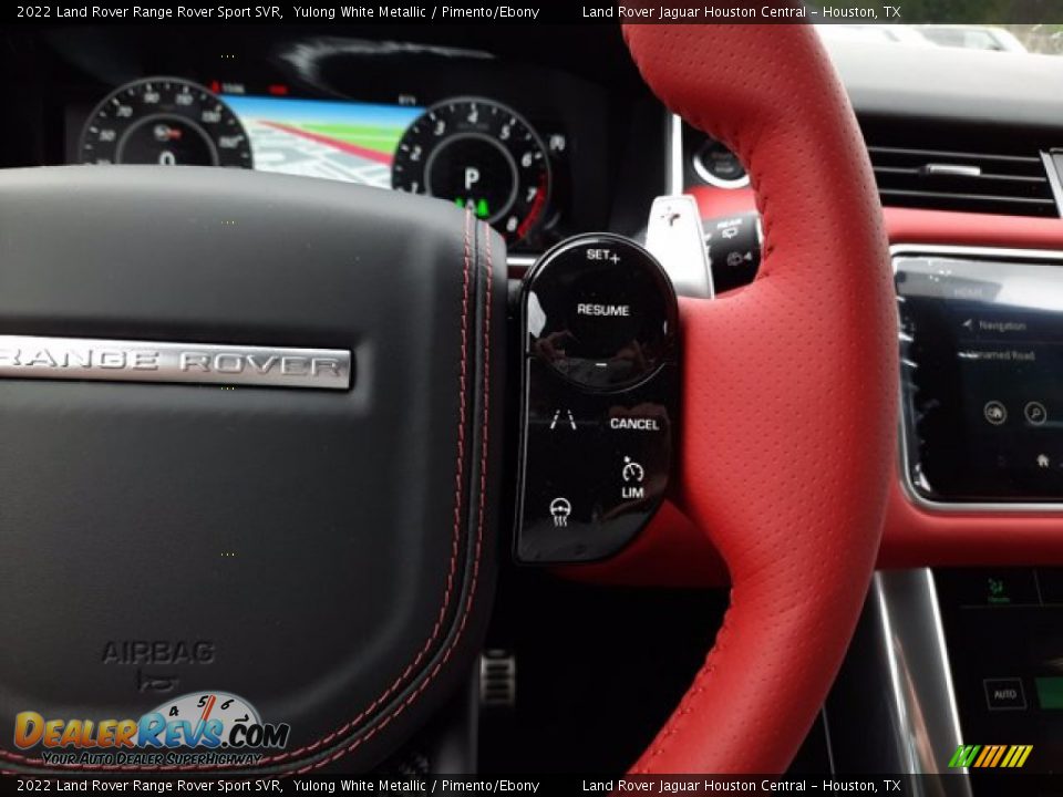 2022 Land Rover Range Rover Sport SVR Steering Wheel Photo #18