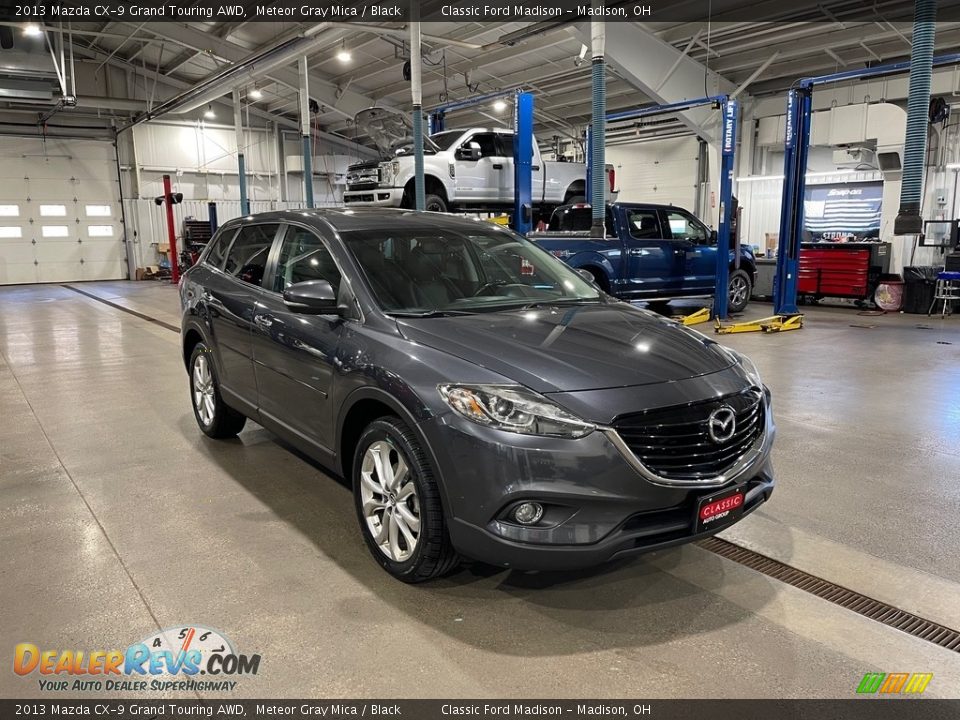 2013 Mazda CX-9 Grand Touring AWD Meteor Gray Mica / Black Photo #2