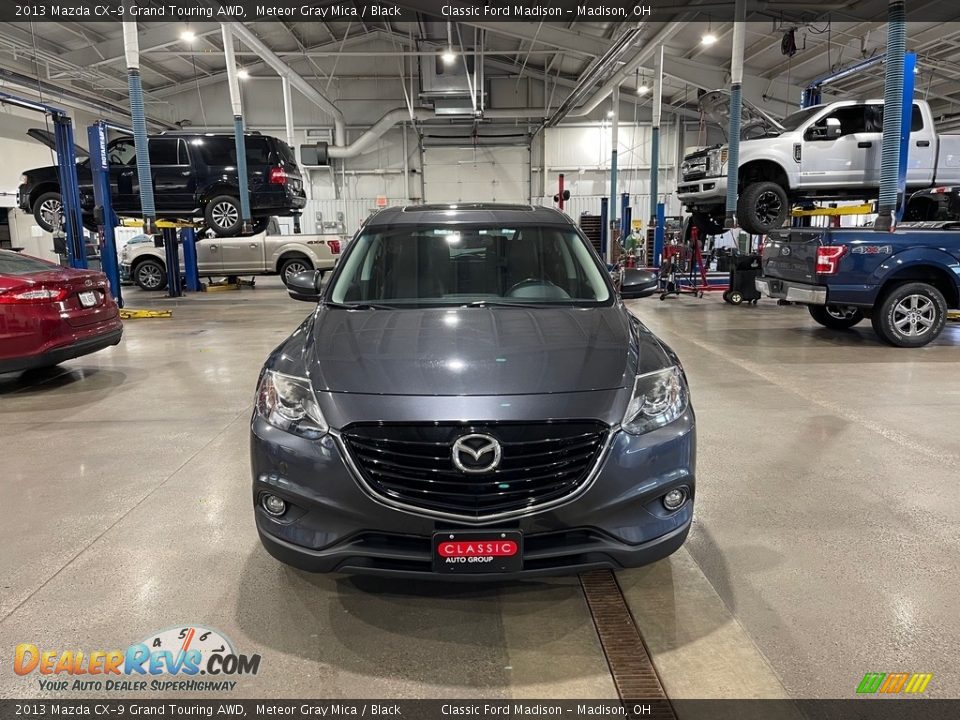 2013 Mazda CX-9 Grand Touring AWD Meteor Gray Mica / Black Photo #4