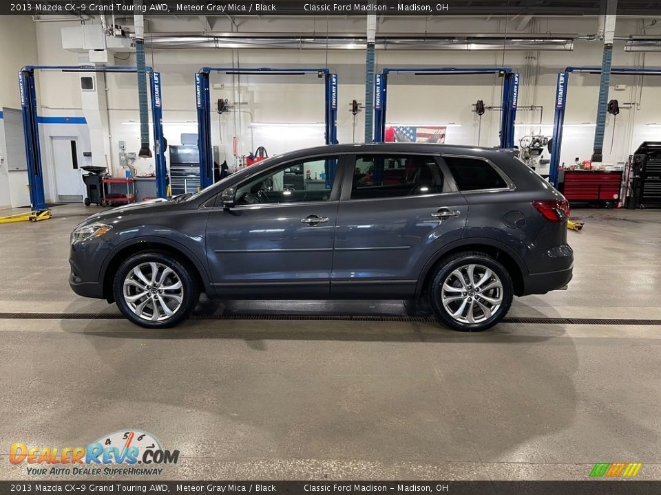 Meteor Gray Mica 2013 Mazda CX-9 Grand Touring AWD Photo #8