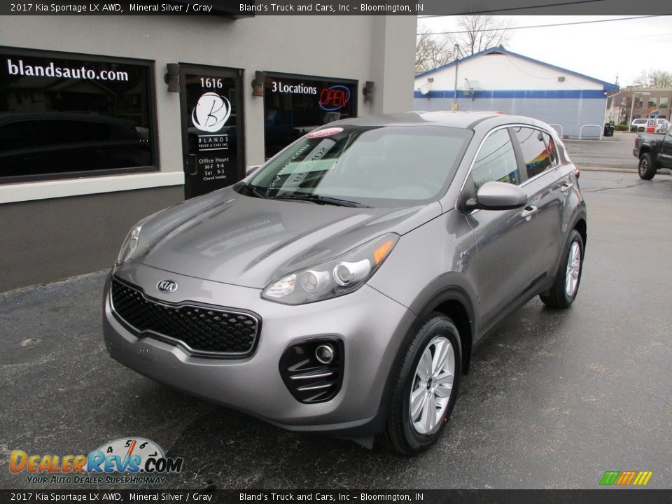 2017 Kia Sportage LX AWD Mineral Silver / Gray Photo #2