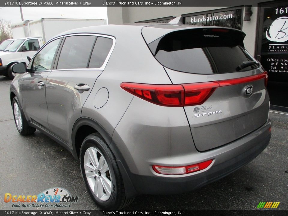 2017 Kia Sportage LX AWD Mineral Silver / Gray Photo #3