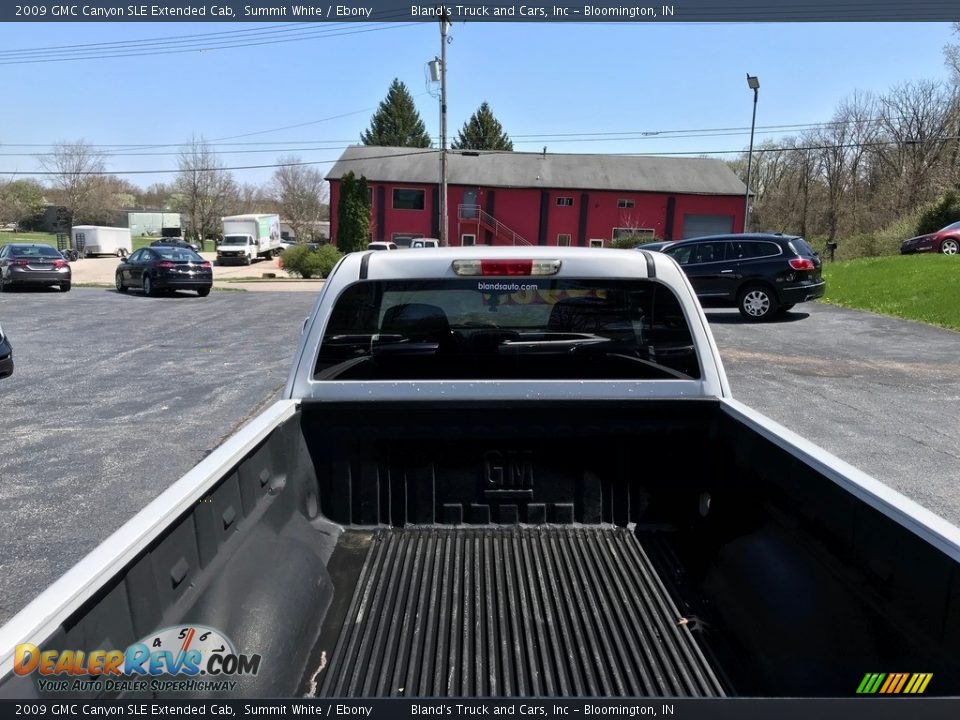 2009 GMC Canyon SLE Extended Cab Summit White / Ebony Photo #8