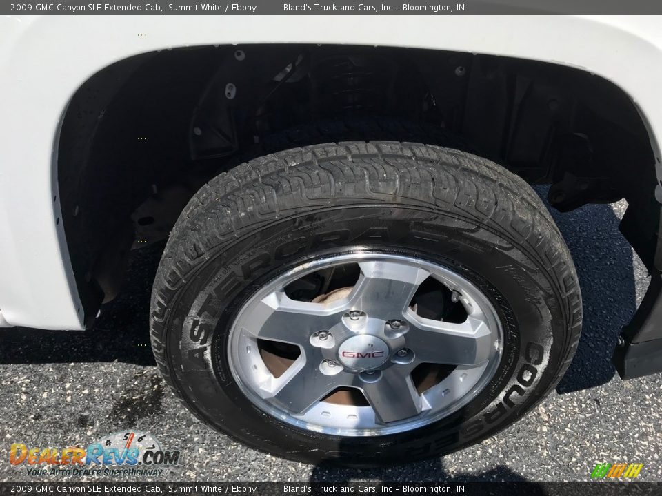 2009 GMC Canyon SLE Extended Cab Wheel Photo #26