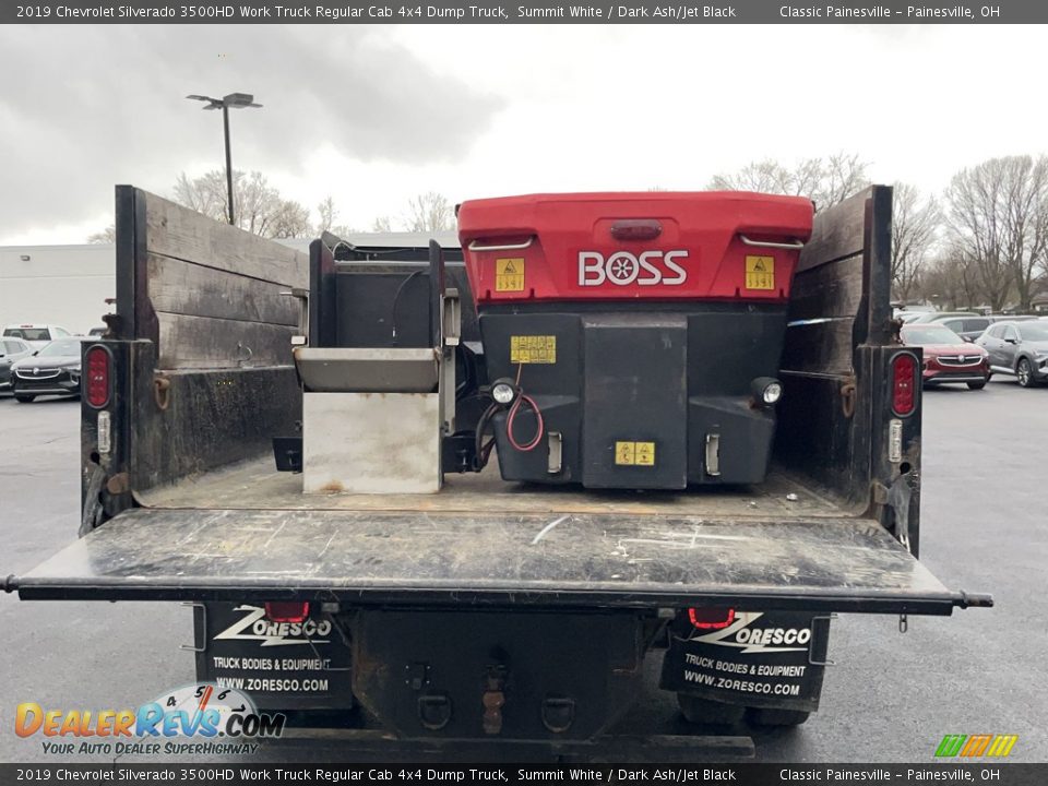 2019 Chevrolet Silverado 3500HD Work Truck Regular Cab 4x4 Dump Truck Summit White / Dark Ash/Jet Black Photo #21