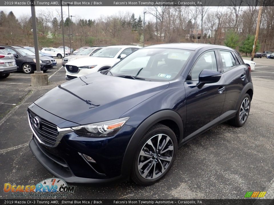 2019 Mazda CX-3 Touring AWD Eternal Blue Mica / Black Photo #1