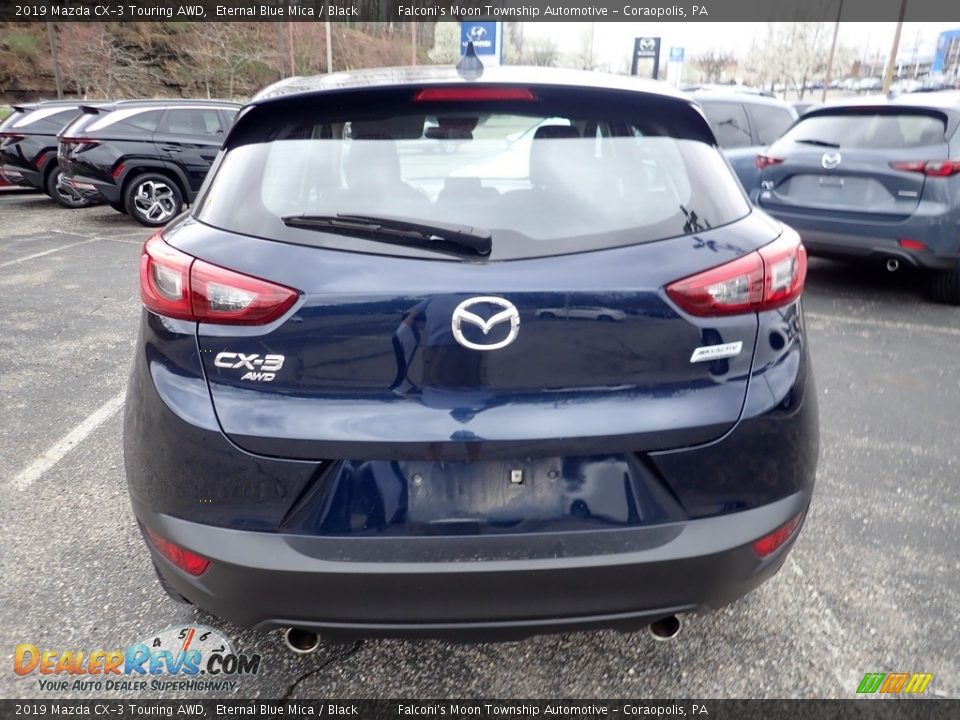 2019 Mazda CX-3 Touring AWD Eternal Blue Mica / Black Photo #3