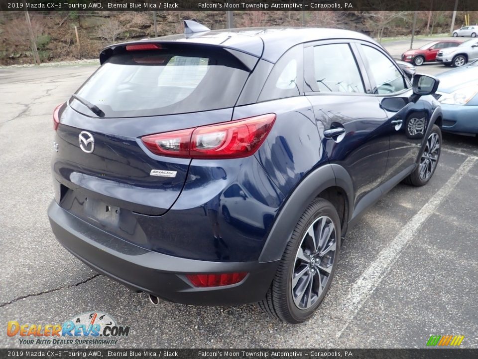 2019 Mazda CX-3 Touring AWD Eternal Blue Mica / Black Photo #4