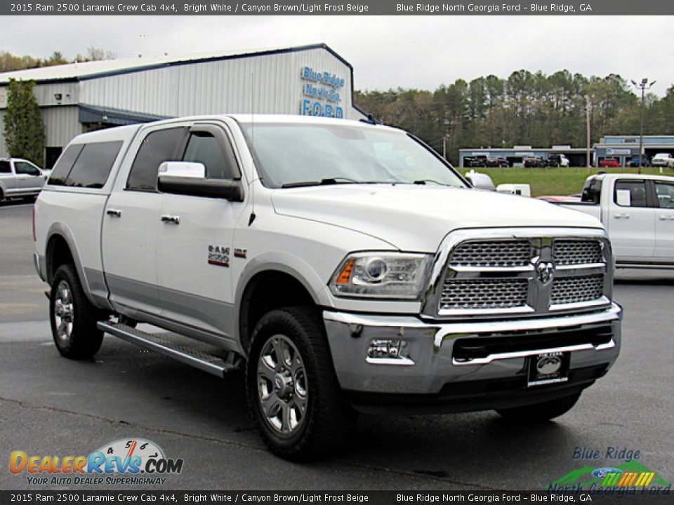 Front 3/4 View of 2015 Ram 2500 Laramie Crew Cab 4x4 Photo #7