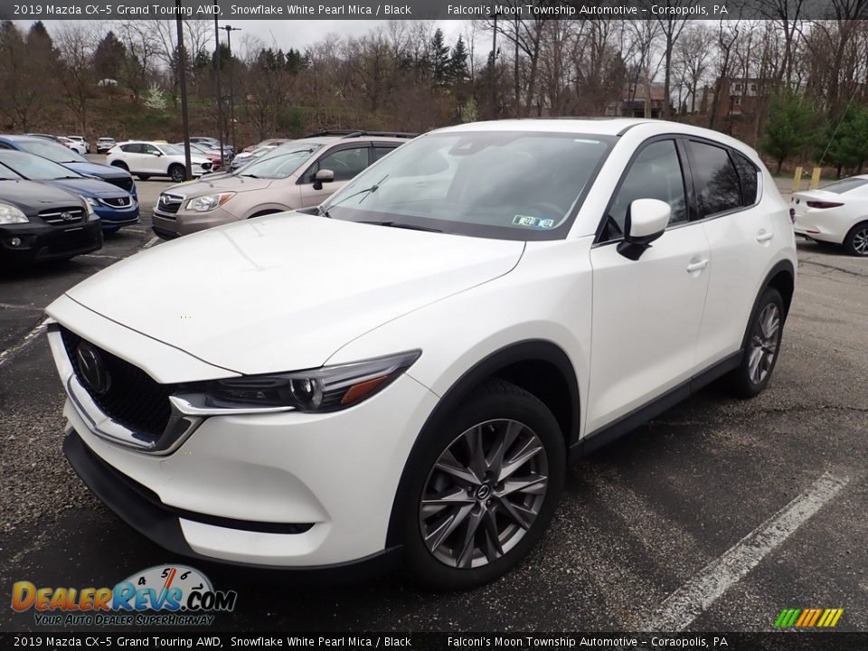 2019 Mazda CX-5 Grand Touring AWD Snowflake White Pearl Mica / Black Photo #1