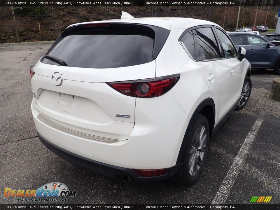 2019 Mazda CX-5 Grand Touring AWD Snowflake White Pearl Mica / Black Photo #4