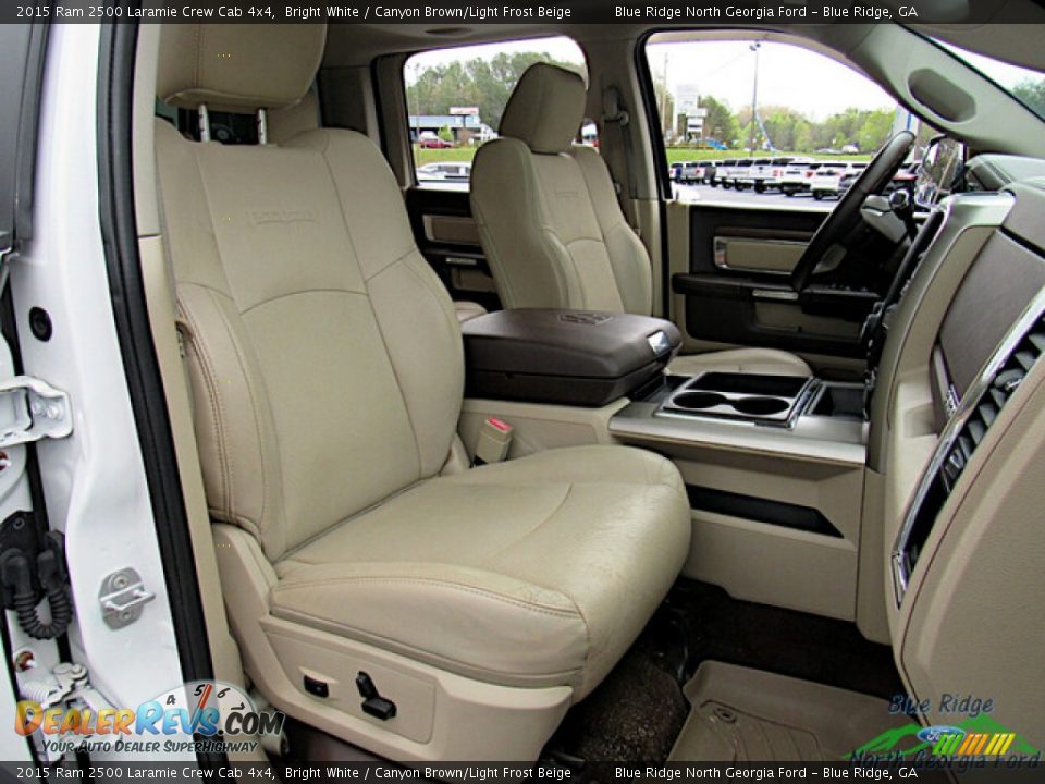 Front Seat of 2015 Ram 2500 Laramie Crew Cab 4x4 Photo #14