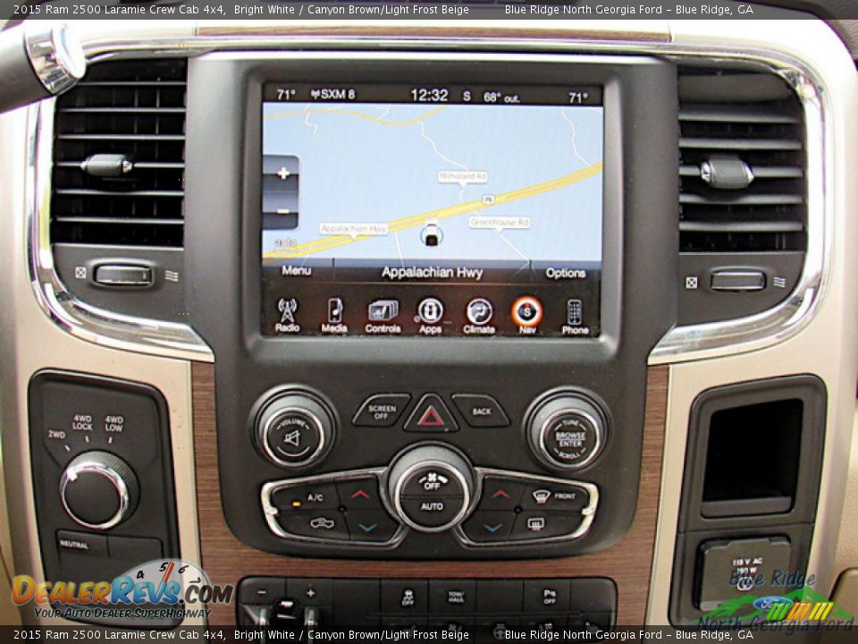 Controls of 2015 Ram 2500 Laramie Crew Cab 4x4 Photo #19