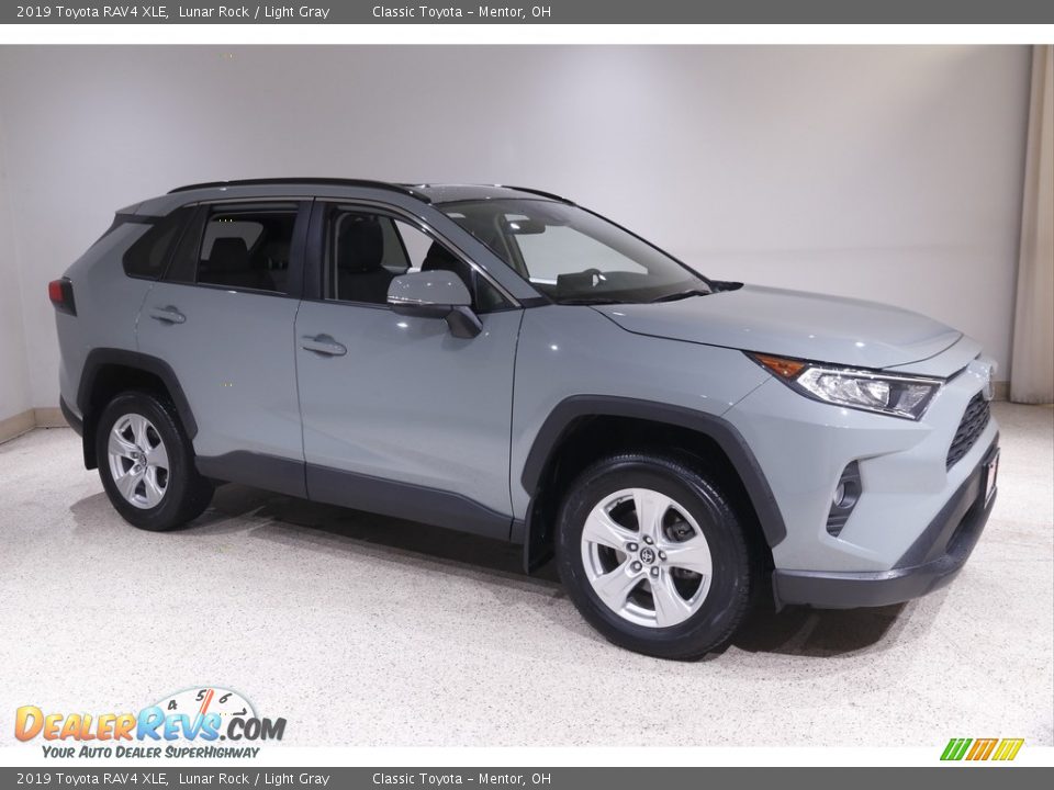 2019 Toyota RAV4 XLE Lunar Rock / Light Gray Photo #1