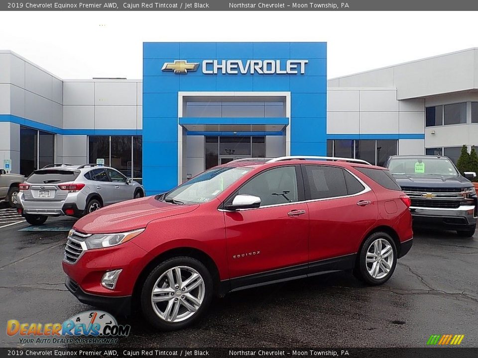 2019 Chevrolet Equinox Premier AWD Cajun Red Tintcoat / Jet Black Photo #1