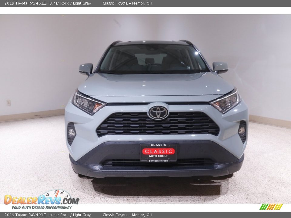 2019 Toyota RAV4 XLE Lunar Rock / Light Gray Photo #2