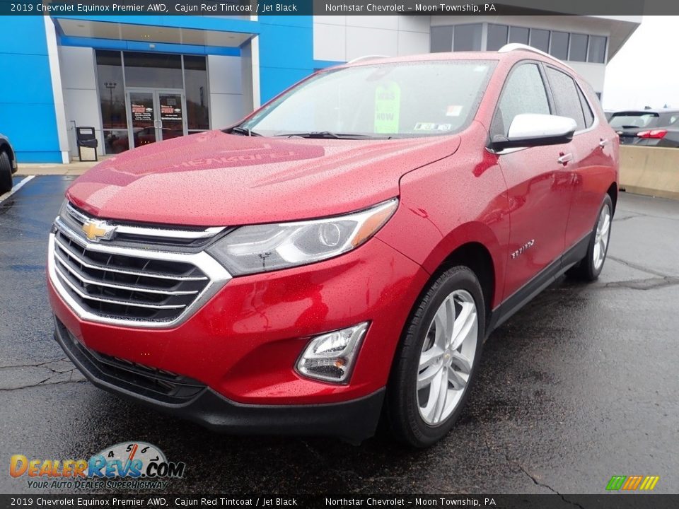 2019 Chevrolet Equinox Premier AWD Cajun Red Tintcoat / Jet Black Photo #2