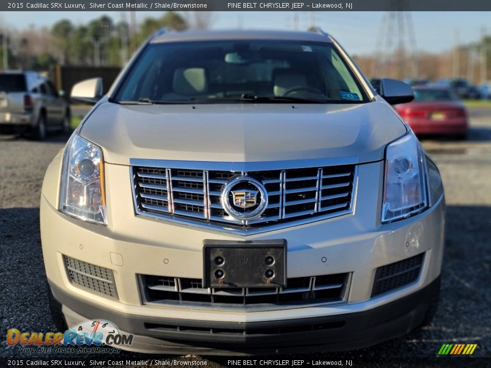 2015 Cadillac SRX Luxury Silver Coast Metallic / Shale/Brownstone Photo #2