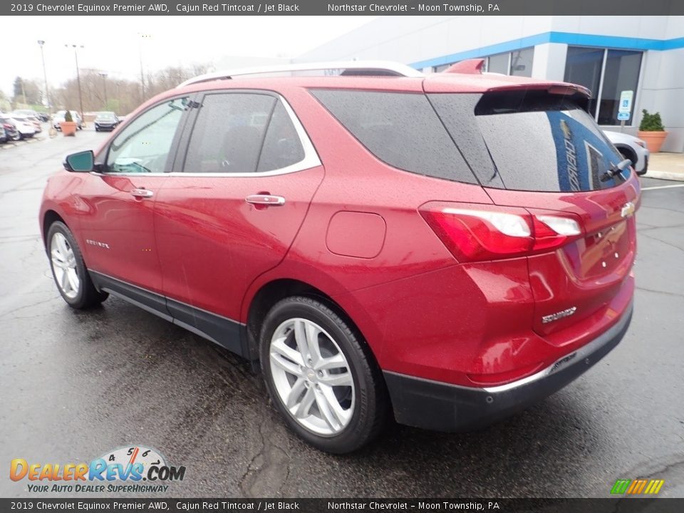 2019 Chevrolet Equinox Premier AWD Cajun Red Tintcoat / Jet Black Photo #4