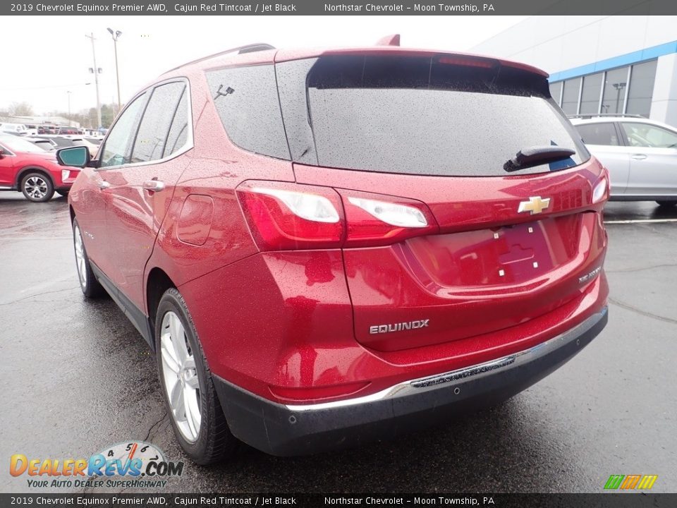 2019 Chevrolet Equinox Premier AWD Cajun Red Tintcoat / Jet Black Photo #5