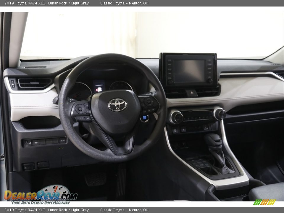 2019 Toyota RAV4 XLE Lunar Rock / Light Gray Photo #6