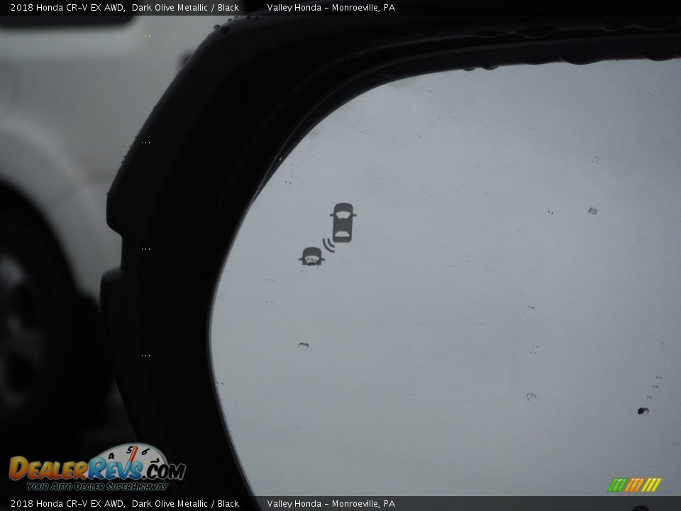 2018 Honda CR-V EX AWD Dark Olive Metallic / Black Photo #7