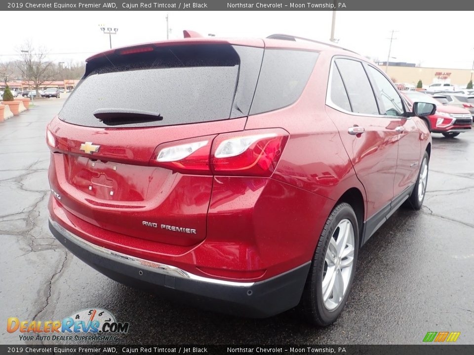 2019 Chevrolet Equinox Premier AWD Cajun Red Tintcoat / Jet Black Photo #8