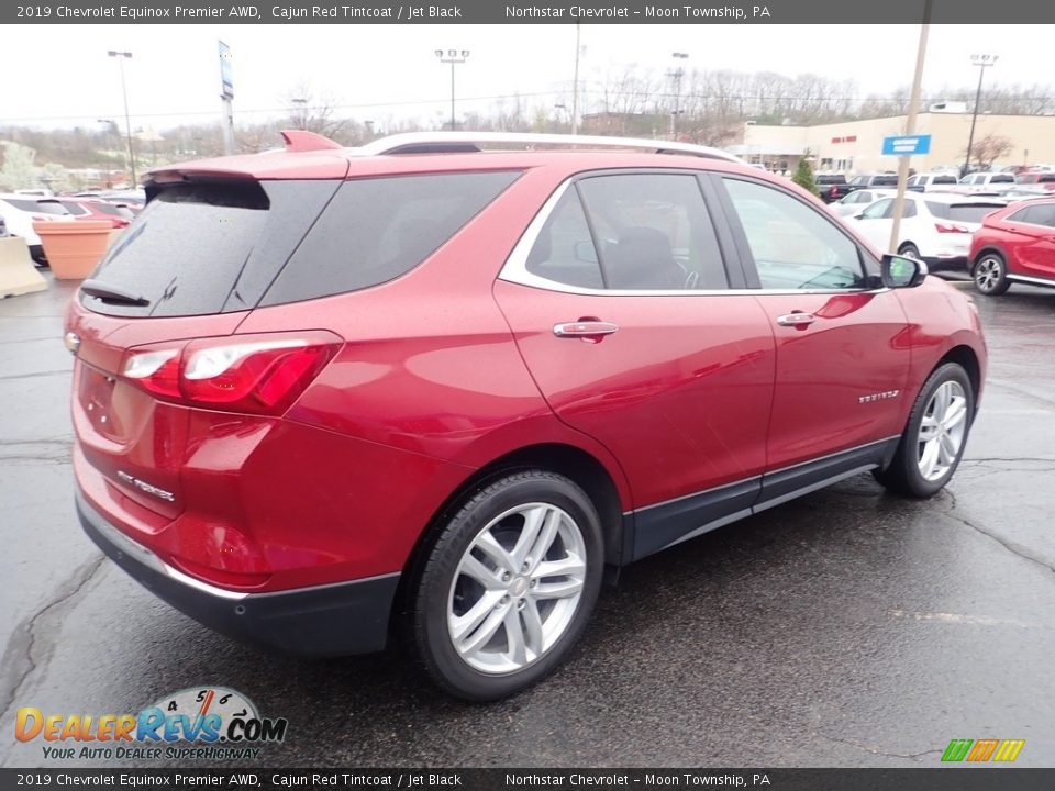 2019 Chevrolet Equinox Premier AWD Cajun Red Tintcoat / Jet Black Photo #9