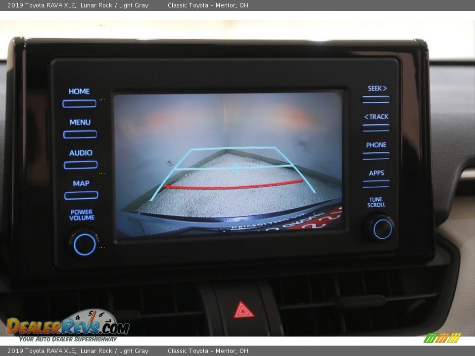 2019 Toyota RAV4 XLE Lunar Rock / Light Gray Photo #11