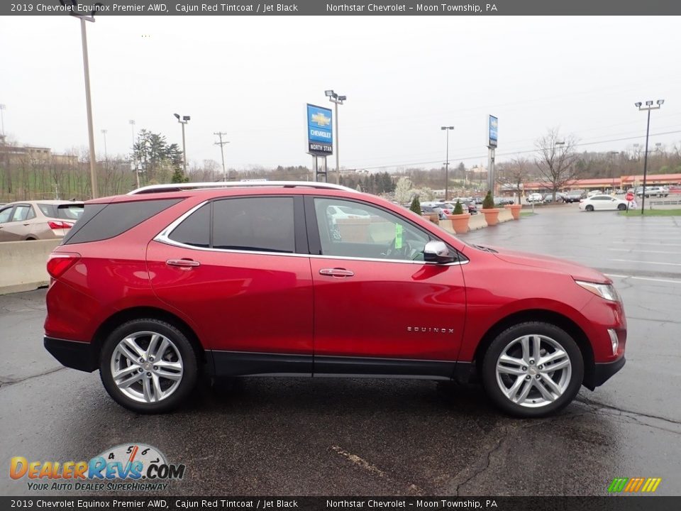 2019 Chevrolet Equinox Premier AWD Cajun Red Tintcoat / Jet Black Photo #10