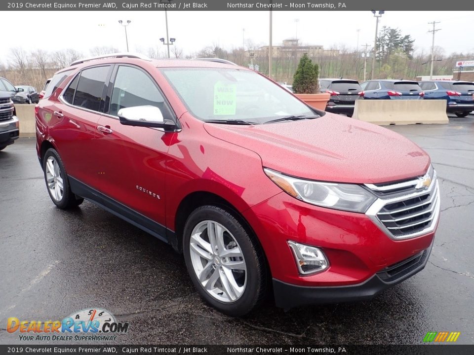 2019 Chevrolet Equinox Premier AWD Cajun Red Tintcoat / Jet Black Photo #11