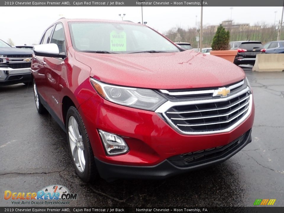 2019 Chevrolet Equinox Premier AWD Cajun Red Tintcoat / Jet Black Photo #12