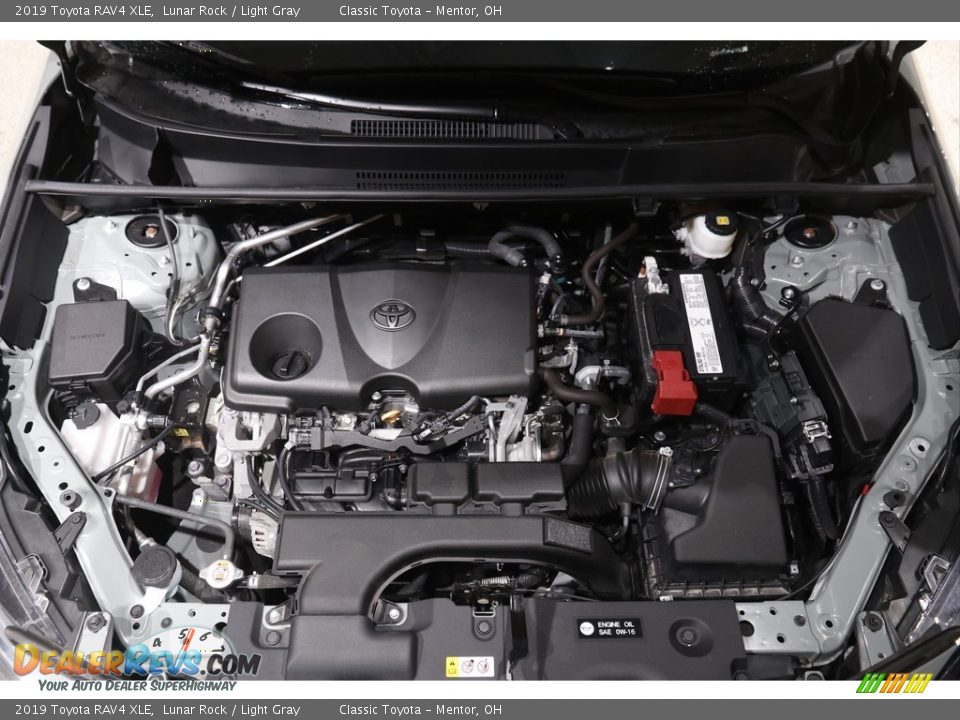2019 Toyota RAV4 XLE Lunar Rock / Light Gray Photo #19