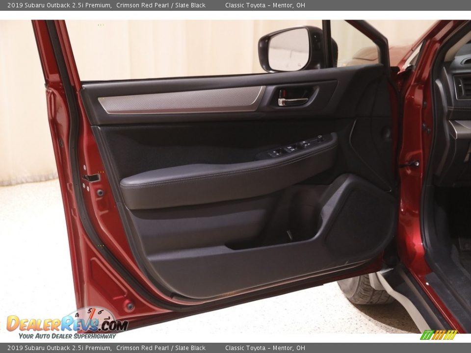 2019 Subaru Outback 2.5i Premium Crimson Red Pearl / Slate Black Photo #4