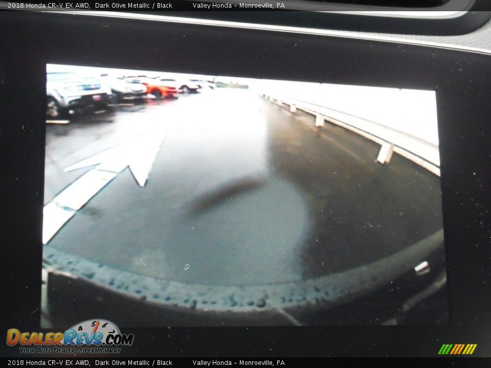2018 Honda CR-V EX AWD Dark Olive Metallic / Black Photo #23