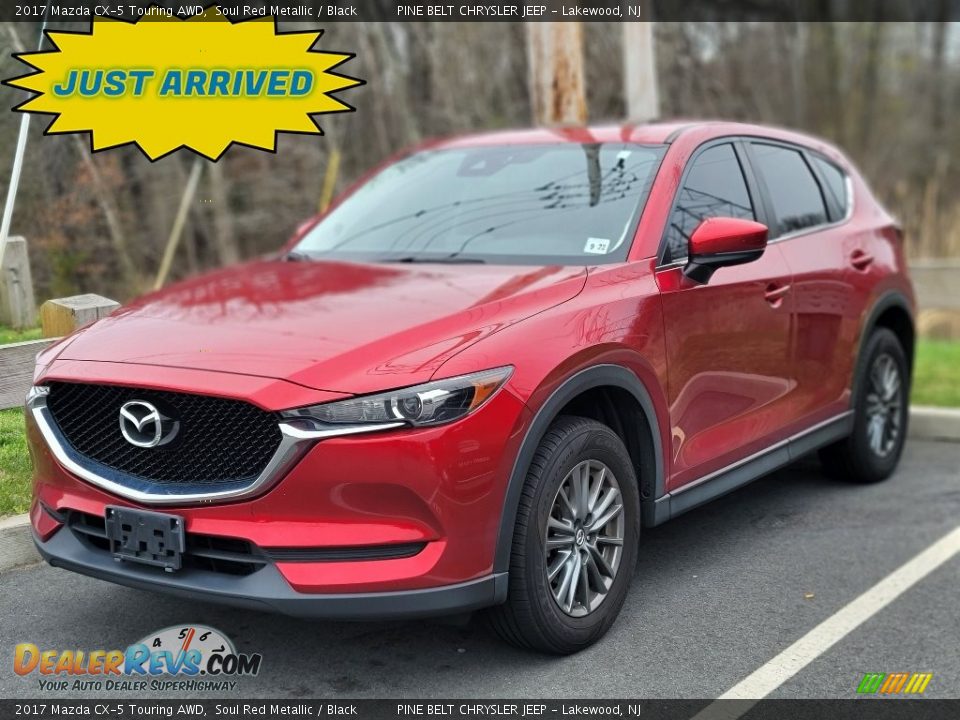 2017 Mazda CX-5 Touring AWD Soul Red Metallic / Black Photo #1