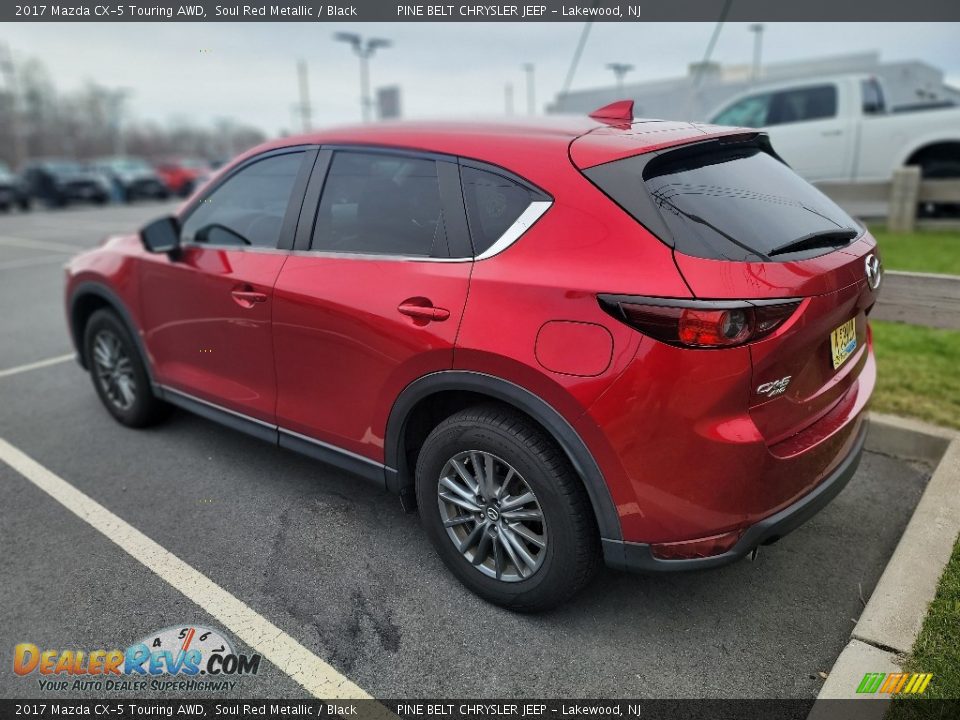 2017 Mazda CX-5 Touring AWD Soul Red Metallic / Black Photo #4