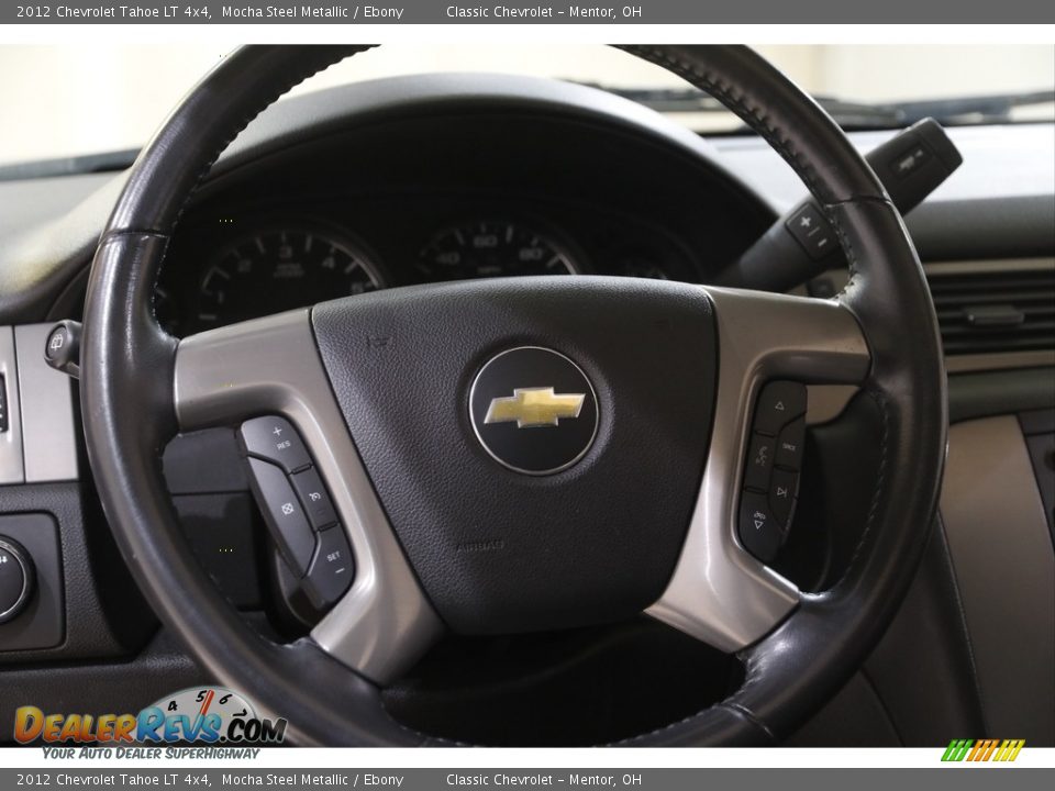 2012 Chevrolet Tahoe LT 4x4 Mocha Steel Metallic / Ebony Photo #8