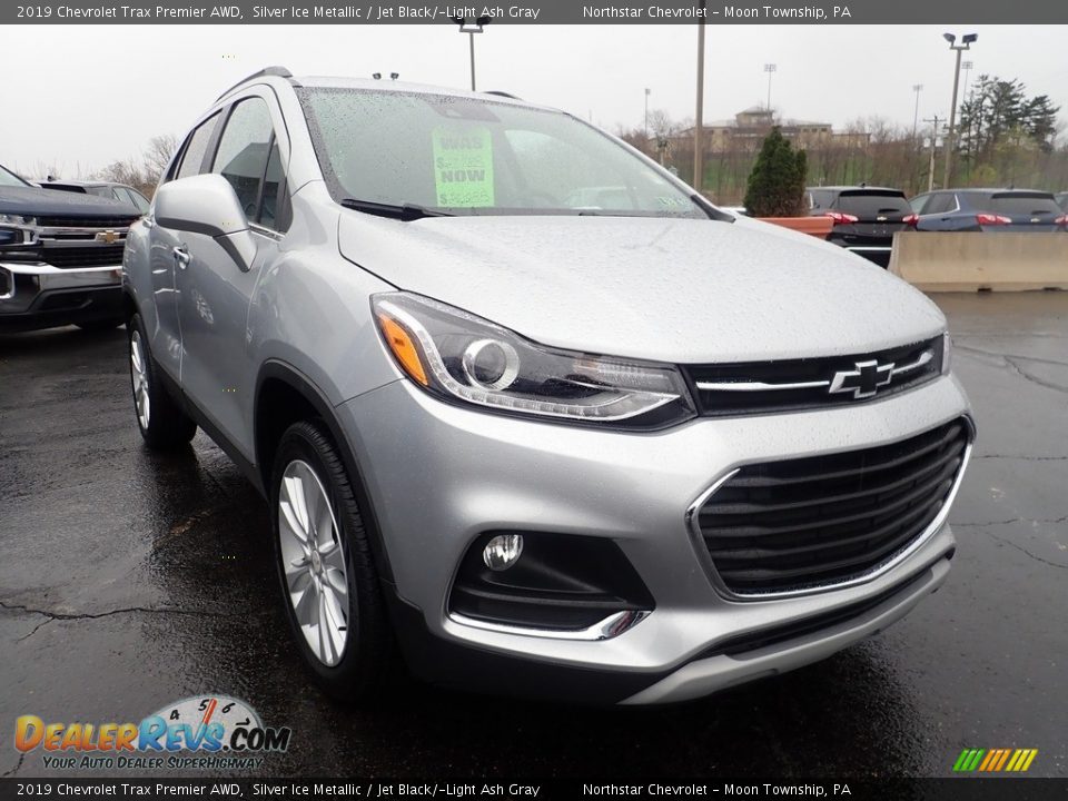 2019 Chevrolet Trax Premier AWD Silver Ice Metallic / Jet Black/­Light Ash Gray Photo #12