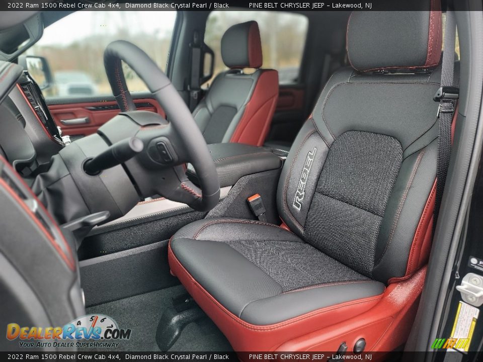 Front Seat of 2022 Ram 1500 Rebel Crew Cab 4x4 Photo #13