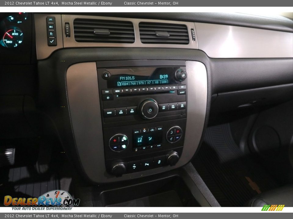 2012 Chevrolet Tahoe LT 4x4 Mocha Steel Metallic / Ebony Photo #10